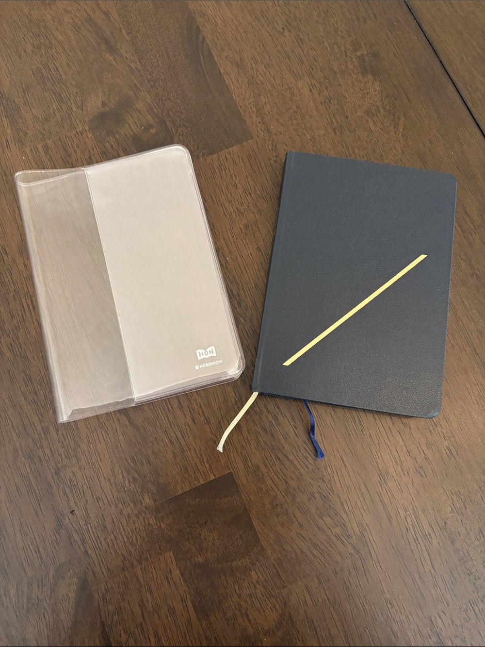 Destash A6 Hobonichi Hon Techo Planner Notebook with Clear Cover - gently used